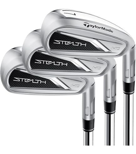 Amazon.com : Taylormade Stealth 7 Club Iron Set 5-PW-AW Fujikura